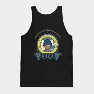 Sniper - Blue Team Tank Top